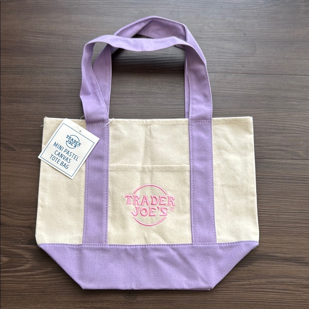 Mini Pastel Canvas Bag
